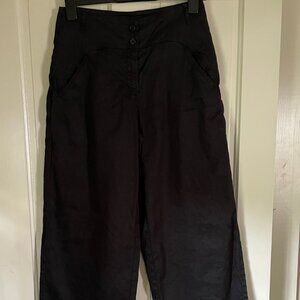 Poetry Fashion Linen Wide Leg Pants
